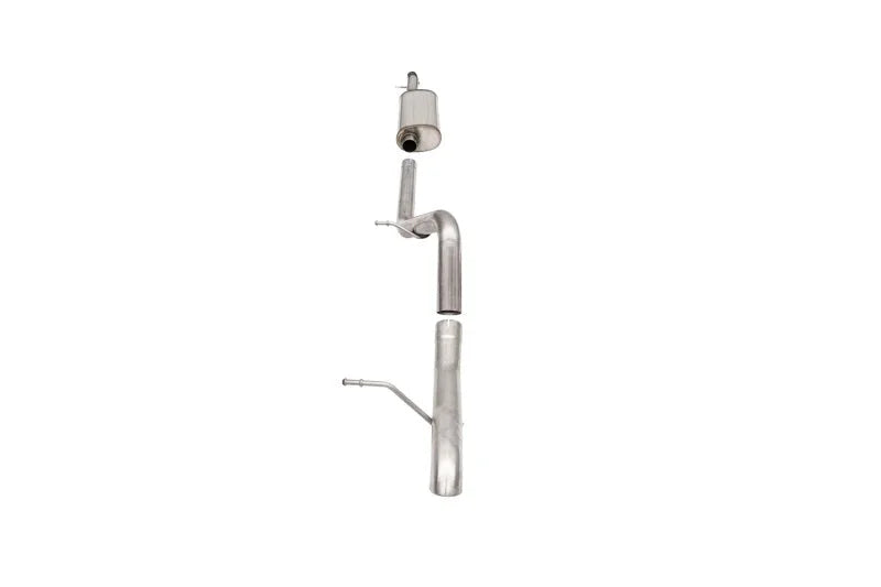 Corsa 2007-2018 Jeep Wrangler JKU 3.6L Sport 2.75in Cat-Back Exhaust w/ Turn Down Tip - Main Product View