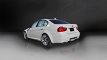 Load image into Gallery viewer, Corsa 2008-2012 BMW M3 E90 Black Sport Cat-Back Exhaust - Side View