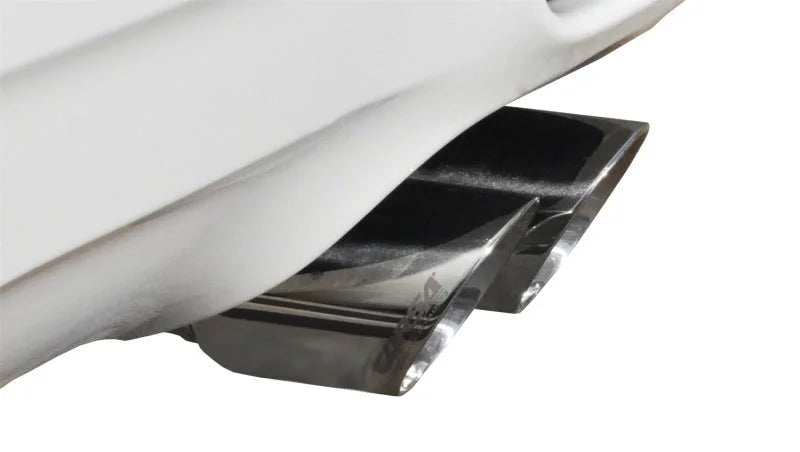 Corsa 2008-2012 BMW M3 E90 Polished Sport Cat-Back Exhaust - Side View
