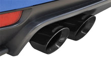 Load image into Gallery viewer, Corsa 2008-2014 Subaru Impreza Hatchback STI 2.5L Turbo Manual Black Sport Cat-Back Exhaust - Detail View