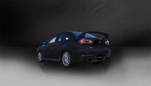 Load image into Gallery viewer, Corsa 2008-2015 Mitsubishi Lancer Evolution X Sedan 2.0L Black Sport Dual Rear Cat-Back Exhaust - Detail View