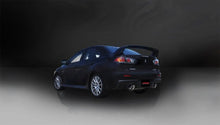 Load image into Gallery viewer, Corsa 2008-2015 Mitsubishi Lancer Evolution X Sedan 2.0L Polished Sport Dual Rear Cat-Back Exhaust - Side View