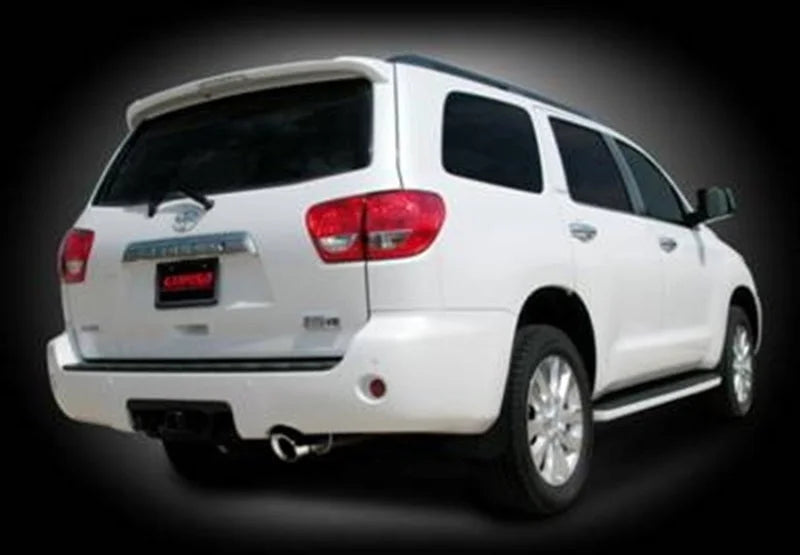 Corsa 2008-2017 Toyota Sequoia 5.7L V8 Polished Touring Cat-Back Exhaust - Side View