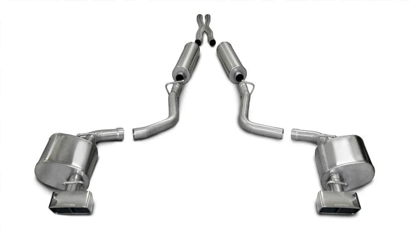 Corsa 2009-2010 Dodge Challenger R/T 5.7L V8 Manual Polished Xtreme Cat-Back Exhaust - Main Product View