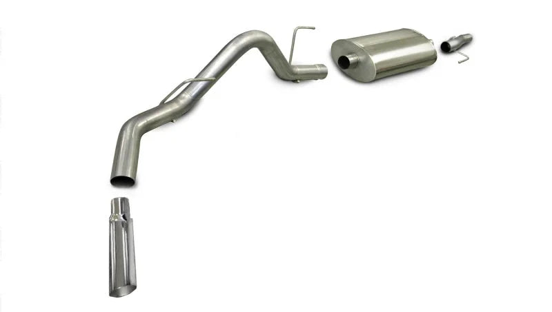Corsa 2009-2010 Ford F-150 4.6L V8 Polished Sport Cat-Back Exhaust - Main Product View