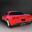 Load image into Gallery viewer, Corsa 2009-2013 Chevrolet Corvette C6 6.2L V8 Polished Xtreme Axle-Back Exhaust - Side View