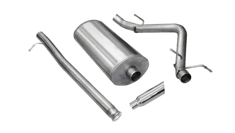Corsa 2009-2013 Chevrolet Silverado Reg. Cab/Long Bed 1500 4.8L V8 Polished Sport Cat-Back Exhaust - Main Product View