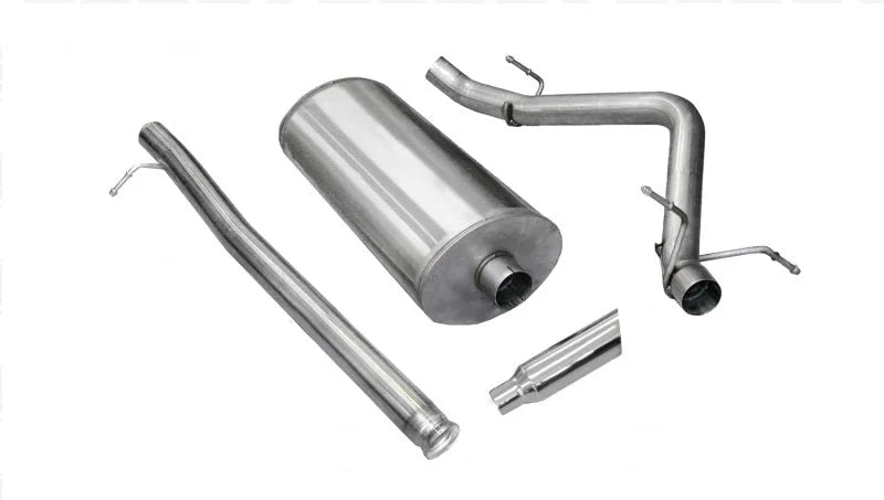 Corsa 2009-2013 Chevrolet Silverado Reg. Cab/Std. Bed 1500 4.8L V8 Polished Sport Cat-Back Exhaust - Main Product View