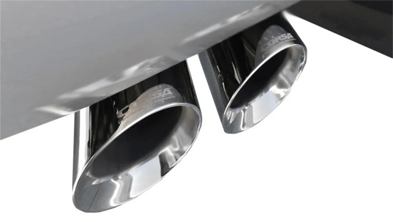 Corsa 2009-2013 Chevrolet Suburban 1500 5.3L V8 Polished Sport Cat-Back Exhaust - Detail View