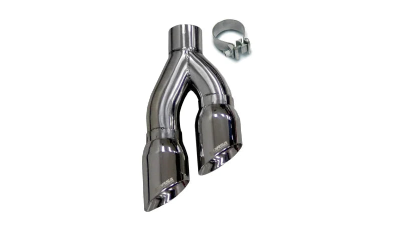 Corsa 2009-2013 Inlet 4in Pro Series Twin Side Swept Exhaust Tip Kit - Main Product View