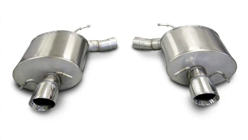 Corsa 2009-2014 Cadillac CTS Sedan V 6.2L V8 Polished Sport Axle-Back Exhaust - Main Product View