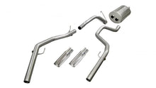 Load image into Gallery viewer, Corsa 2009-2019 -14 Dodge Ram Quad Cab/Short Bed 1500 4.7L V8 Polished Sport Cat-Back Exhaust - Main Product View