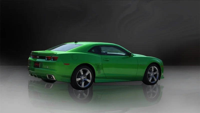 Corsa 2010-2013 Chevrolet Camaro Convertible SS 6.2L V8 Manual Polished Sport Cat-Back + XO Exhaust - Detail View