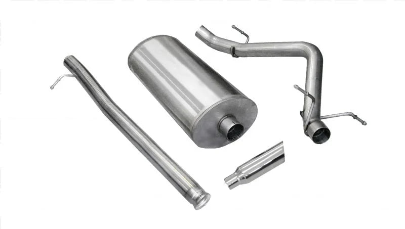 Corsa 2010-2013 Chevrolet Silverado Ext. Cab/Std. Bed 1500 4.8L V8 Polished Sport Cat-Back Exhaust - Main Product View
