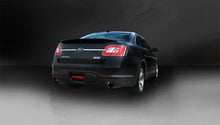 Load image into Gallery viewer, Corsa 2010-2019 Ford Taurus SHO 3.5L V6 Turbo Sport Cat-Back Exhaust w/ Dual 4in Black Tips - Detail View