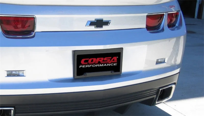 Corsa 2011-2013 Chevrolet Camaro SS 6.2L V8 Manual Xtreme 3in Cat-Back (No Tips Uses Factory Bezels) - Installation View