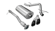 Load image into Gallery viewer, Corsa 2011-2013 GMC Sierra Ext. Cab/Std. Bed 1500 6.2L V8 Black Sport Cat-Back Exhaust - Main Product View