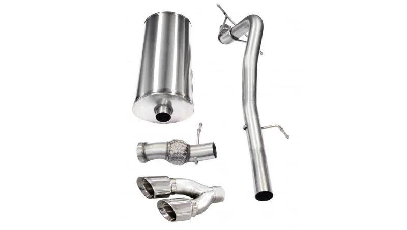 Corsa 2011-2014 Cadillac Escalade 6.2L V8 Polished Sport Cat-Back Exhaust - Main Product View