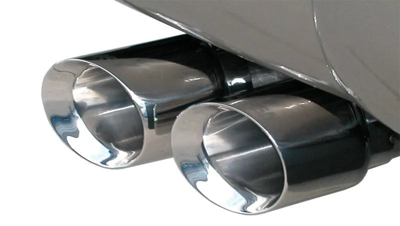 Corsa 2011-2014 Cadillac Escalade 6.2L V8 Polished Sport Cat-Back Exhaust - Detail View
