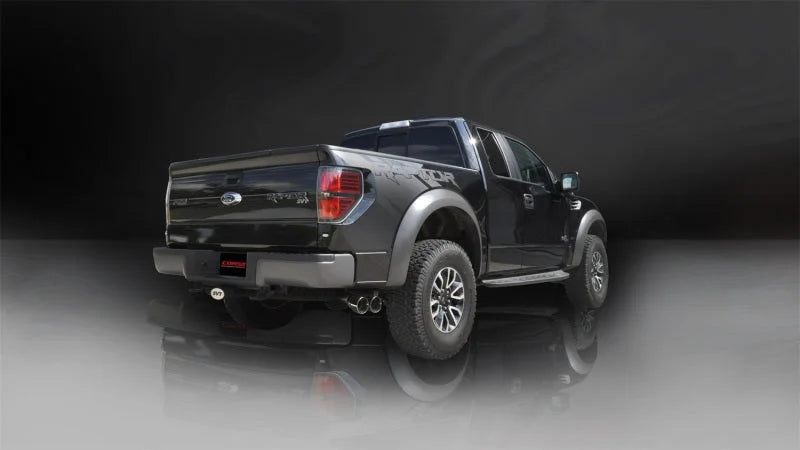 Corsa 2011-2014 Ford F-150 6.2L V8 156.5in Wheelbase 3in Resonator Delete Kit - Detail View