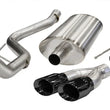 Load image into Gallery viewer, Corsa 2011-2014 Ford F-150 Raptor 6.2L V8 Black Sport Cat-Back Exhaust - Main Product View