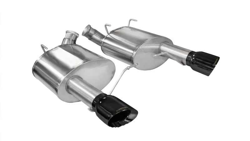 Corsa 2011-2014 Ford Mustang GT/Boss 302 5.0L V8 Black Xtreme Axle-Back Exhaust - Main Product View