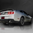 Load image into Gallery viewer, Corsa 2011-2014 Ford Mustang GT/Boss 302 5.0L V8 Polished Sport Axle-Back Exhaust - Side View