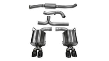 Load image into Gallery viewer, Corsa 2011-2014 Subaru Impreza Sedan STI 2.5L Turbo Manual Black Sport Cat-Back Exhaust - Main Product View