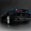 Load image into Gallery viewer, Corsa 2011-2015 Chevrolet Camaro Convertible SS 6.2L V8 Manual Black Sport Cat-Back + XO Exhaust - Detail View