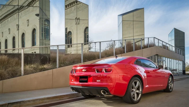 Corsa 2011-2015 Chevrolet Camaro SS 6.2L V8 Manual Polished Xtreme 3in Cat-Back - Back View