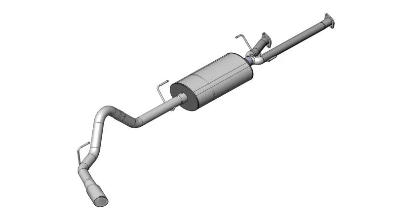 Corsa 2011-2021 -14 Toyota Tundra Double Cab/Crew Max 5.7L V8 Polished Sport Cat-Back Exhaust - Main Product View