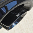 Load image into Gallery viewer, Corsa 2011-2021 Jeep Grand Cherokee Black 2.5in Dual Rear Exit Cat-Back Exhaust - Side View