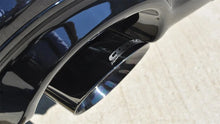 Load image into Gallery viewer, Corsa 2011-2021 Jeep Grand Cherokee Black 2.5in Dual Rear Exit Cat-Back Exhaust - Side View