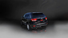 Load image into Gallery viewer, Corsa 2011-2021 Jeep Grand Cherokee Black 2.5in Dual Rear Exit Cat-Back Exhaust - Detail View