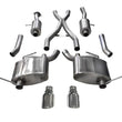 Load image into Gallery viewer, Corsa 2011-2021 Jeep Grand Cherokee Polished 2.5in Dual Rear Exit Cat-Back Exhaust - Main Product View