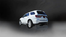 Load image into Gallery viewer, Corsa 2011-2024 Dodge Durango 5.7L V8 Polished Sport Dual Rear Cat-Back Exhaust - Side View