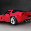 Load image into Gallery viewer, Corsa 2012-2013 Chevrolet Corvette C6 ZR1 Sport Cat-Back Dual Rear Exit w/ Twin 4.0in Pol Tips - Installation View