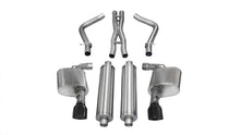 Load image into Gallery viewer, Corsa 2012-2013 Dodge Charger SRT-8 6.4L V8 Black Sport Cat-Back Exhaust - Main Product View