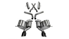 Load image into Gallery viewer, Corsa 2012-2013 Jeep Grand Cherokee 6.4L V8 Black Sport Cat-Back Exhaust - Main Product View