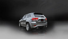 Load image into Gallery viewer, Corsa 2012-2013 Jeep Grand Cherokee 6.4L V8 Polished Sport Cat-Back Exhaust - Side View