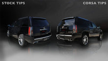 Load image into Gallery viewer, Corsa 2012-2014 Cadillac Escalade DUB 6.2L V8 Polished Sport Cat-Back Exhaust - Side View
