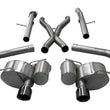 Load image into Gallery viewer, Corsa 2012-21 Jeep Grand Cherokee SRT 2.75in Dual Rear Xtreme Cat-Back Exhaust - Black PVD TipFinish - Main Product View