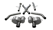 Load image into Gallery viewer, Corsa 2012-21 Jeep Grand Cherokee SRT 2.75in Dual Rear Xtreme Cat-Back Exhaust - Black PVD TipFinish - Main Product View