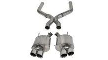 Load image into Gallery viewer, Corsa 2013-2014 Ford Mustang Shelby GT500 5.8L V8 Polished Sport Axle-Back + XO Exhaust - Main Product View