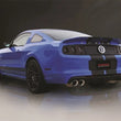 Load image into Gallery viewer, Corsa 2013-2014 Ford Mustang Shelby GT500 5.8L V8 Polished Sport Axle-Back Exhaust - Detail View