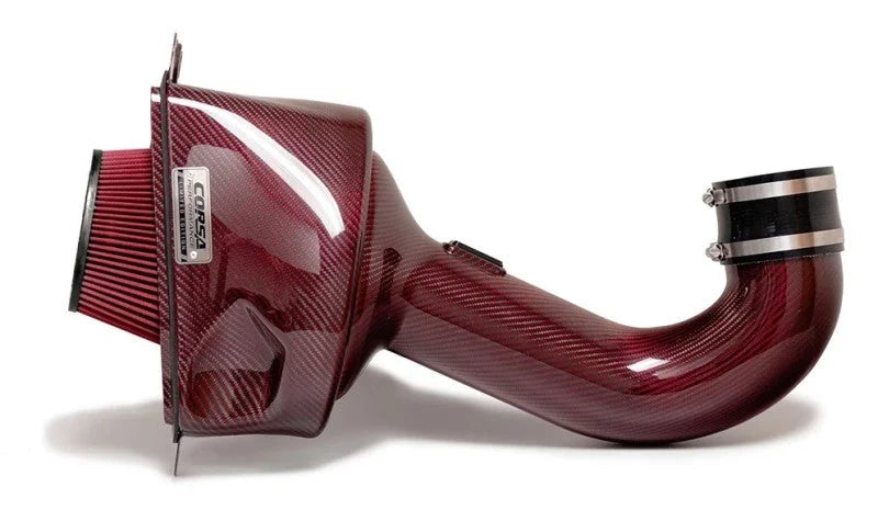 Corsa 2014-19 Chevrolet Corvette C7 6.2L V8 Red Carbon Fiber Air Intake (Does Not Fit Z06/ZR1) - Back View