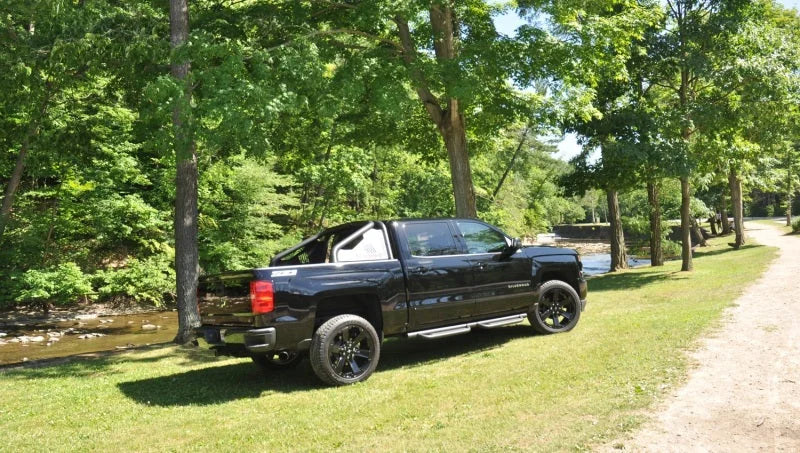 Corsa 2014-19 Chevy Silverado 1500 Reg Cab/Standard Bed 5.3L Sport Cat-Back Single Side Exit Exhaust - Detail View