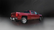Load image into Gallery viewer, Corsa 2014-19 Sierra/Silverado 1500 Crew/Dbl / Short/Std. Bed 6.2L V8 Black Sport Single SideCB Exht - Side View