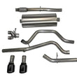 Load image into Gallery viewer, Corsa 2014-2019 C Sierra/Chevy Silv 1500 Crew Cab/Std. Bed 5.3L V8 Black Sport Dual Rear CB Exhaust - Main Product View