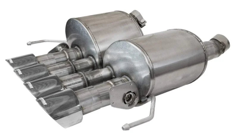 Corsa 2014-2019 Chevrolet Corvette C7 6.2L 2.75in Xtreme Valve-Back w/ Dual NPP - Back View